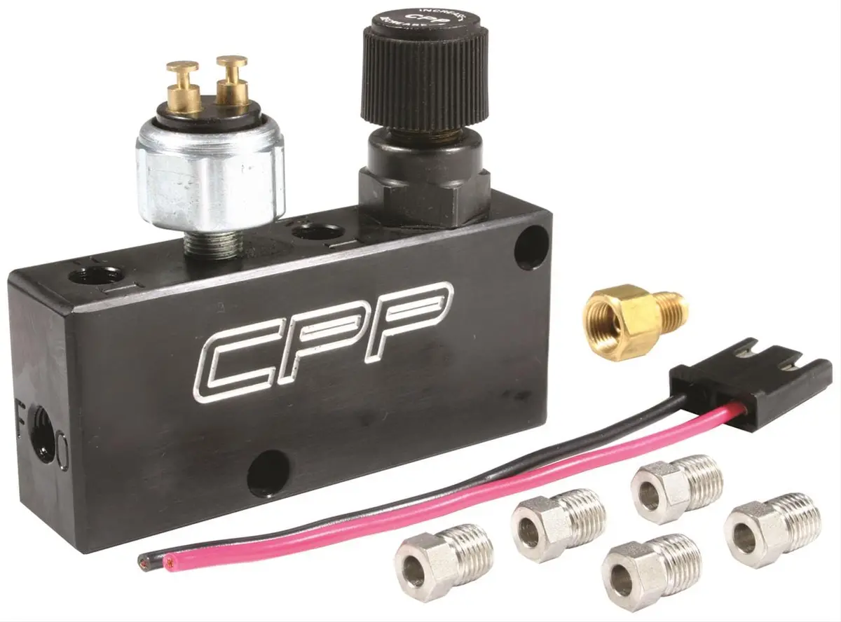 Classic Performance Adjustable Brake Proportioning Valve For Dual-Circuit Systems 1