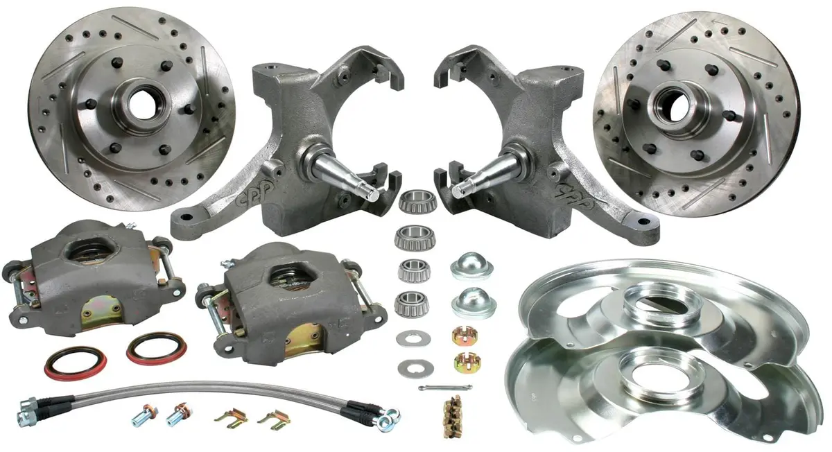 Classic Performance 6062Swbk-5Oe Oe-Drop Spindle Brake Conversion Kit 1
