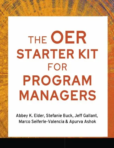 The Oer Starter Kit For Program Managers 1