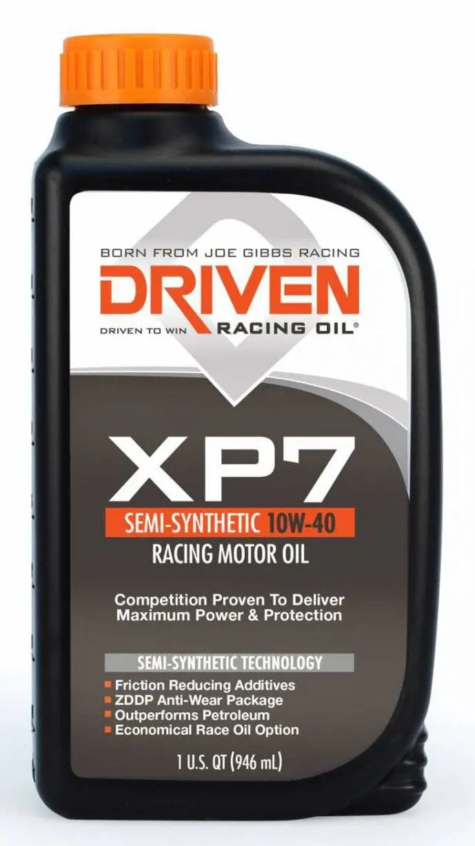Driven Xp7 10W-40 Semi-Synthetic Racing Engine Oil 1