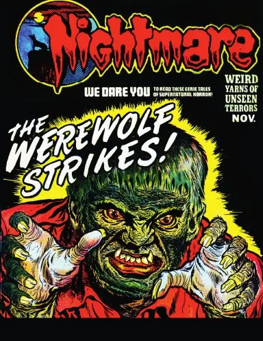 Nightmare - The Werewolf Strikes Pre Code Horror Comics 1