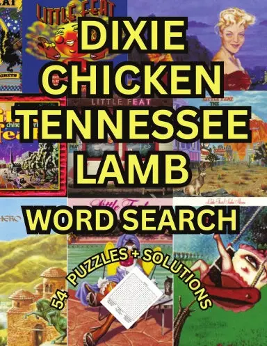 Dixie Chicken Tennessee Lamb Word Search 1