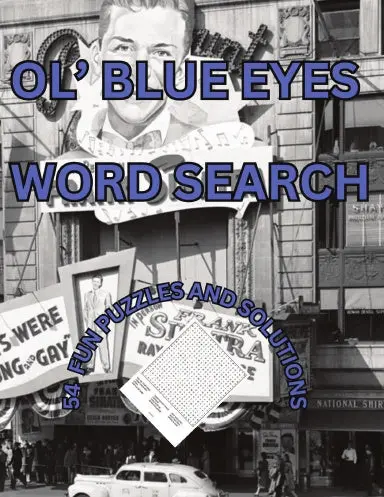 Ol' Blue Eyes Word Search 1