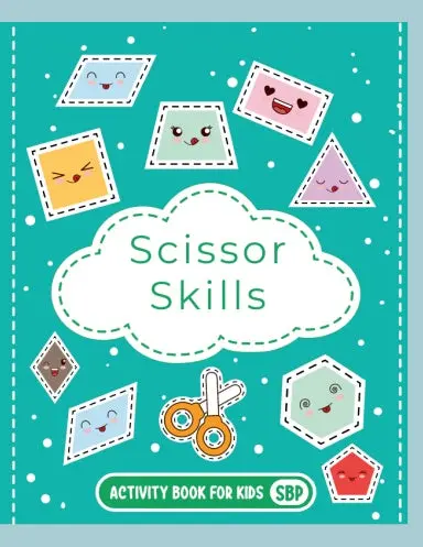 Scissor Skills Activity Book For Kids: Shapes 1