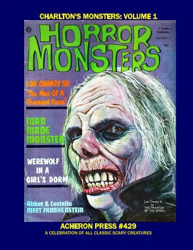 Charlton's Monsters Volume 1 Softcover B&W 1