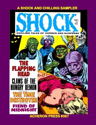 A Shock And Chilling Sampler.  Softcover B&W 1