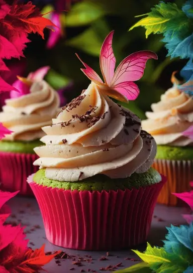 A5 Notebook, Journal | College Ruled Lined Paper | 120 Pages/60 Sheets | Sweet Fantasy Cupcake No. 16 1