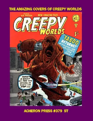 The Amazing Color Covers Of Creepy Worlds 7.44" X 9.68" Softcover Standard Color 1