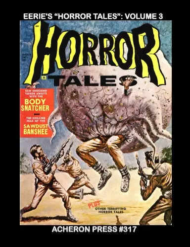 Eerie's "Horror Tales" Volume 3 Softcover B&W 1