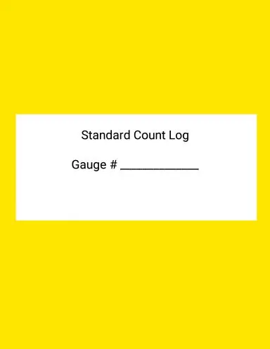 Standard Count Book 1