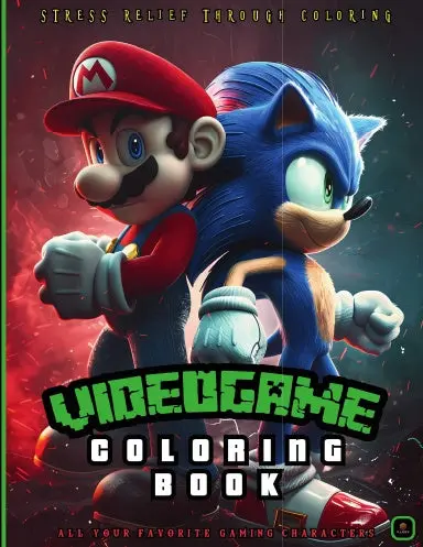 Videogame Coloring Book For All Ages 1