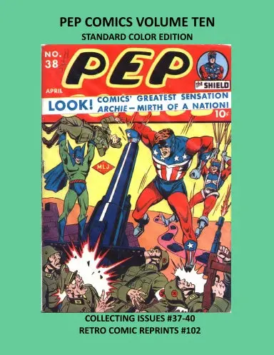 Pep Comics Volume Ten Standard Color Edition 1