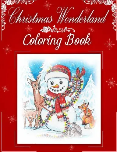 Christmas Wonderland Coloring Book 1