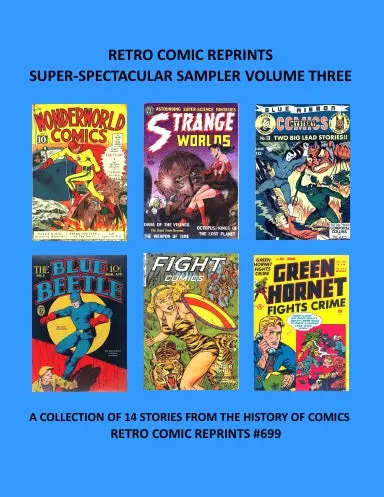 Retro Comic Reprints Super-Spectacular Sampler Volume Three 1