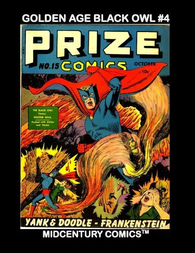 Golden Age Black Owl #4 1
