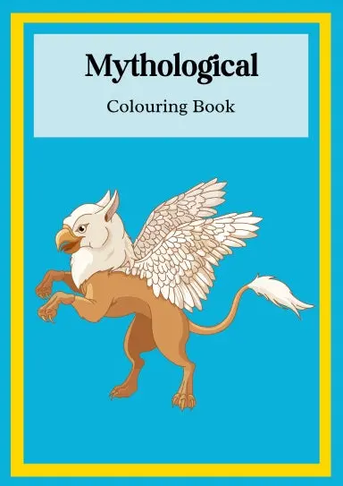 Mythological Colouring For Adults 1