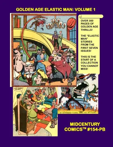 Golden Age Elastic Man: Volume 1 (Pb) 1