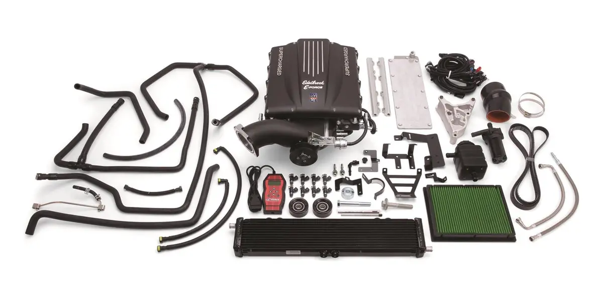Edelbrock 1564 E-Force Stage 1 Supercharger Kit – Gm Truck & Suv Legal 1