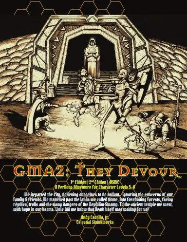 Gma2 They Devour For 1E | 2E | Osric Color Softcover 1