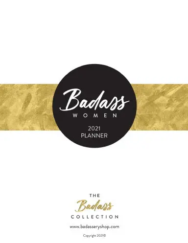 The Badass Women's Planner - 4Th Quarter Planner 2021 1