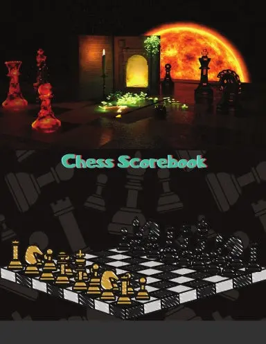 Chess Scorebook: Chess Match Log Book, Chess Recording Book, Chess Score Pad, Chess Notebook, Record Your Games, Log Wins Moves, Tactics & Strategy, Grey Cover 1