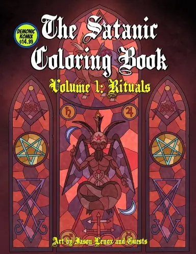 The Satanic Coloring Book, Volume 1: Rituals 1