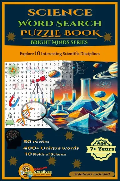 Science Word Search Puzzle Book 1