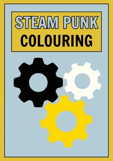 Steampunk Pattern Colouring 1
