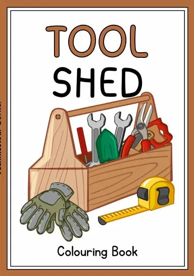 The Tool Shed Colouring Book 1