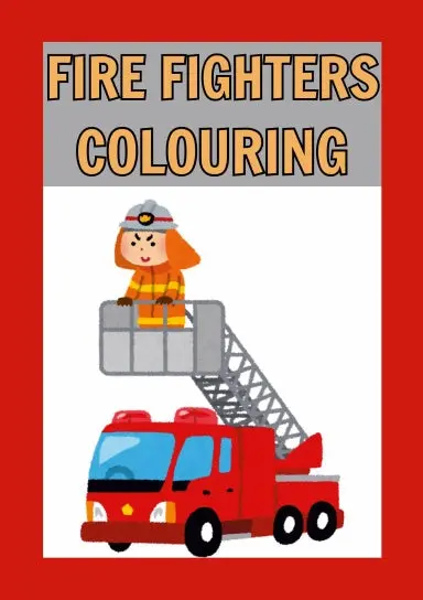 Firefighter Colouring Book 1