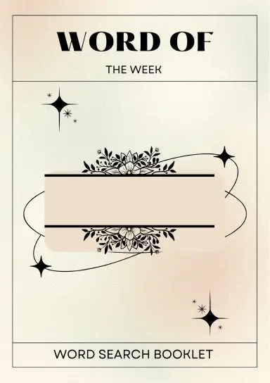 Wordsearch Of The Week 1
