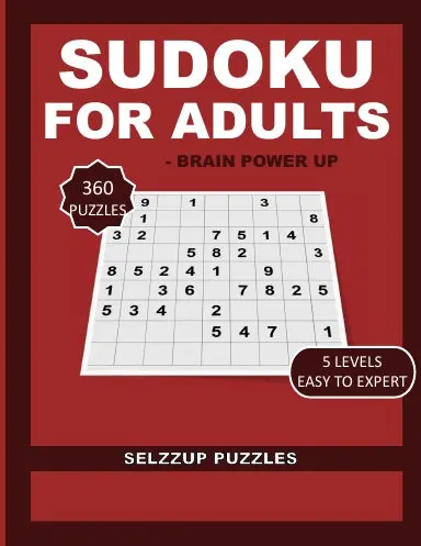 Sudoku Puzzles 2025: Easy To Expert For Adults 1