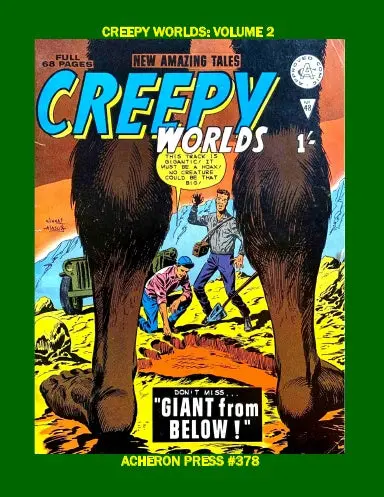 Creepy Worlds Volume 2 B&W Softcover 1