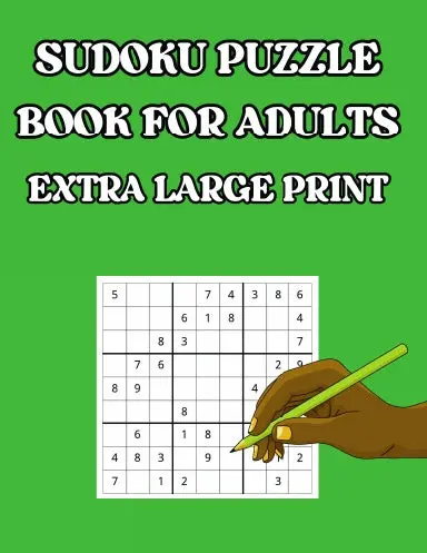 Sudoku Puzzle Book For Adults 1