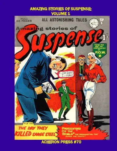Amazing Stories Of Suspense Volume 1 B&W Softcover 1