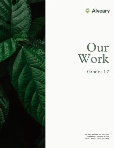 Our Work 24/25: Grades 1-2 (Perfect Bound) 1