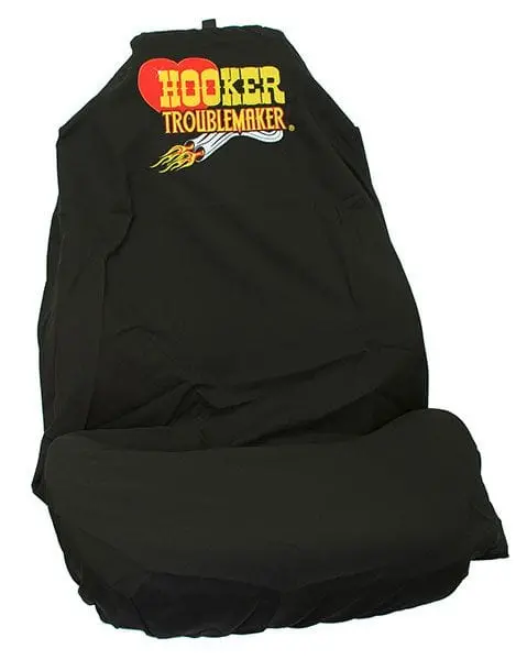 Hooker Tr-Throw Troublemaker Throw-Over Seat Cover 1