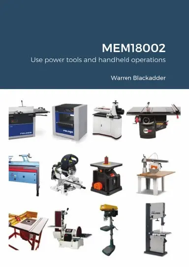 Mem18002 Use Power Tools And Handheld Operations 1