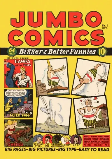 Jumbo Comics #1, September 1938 1
