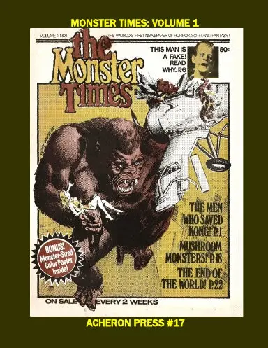 Monster Times Volume 1 B&W 1