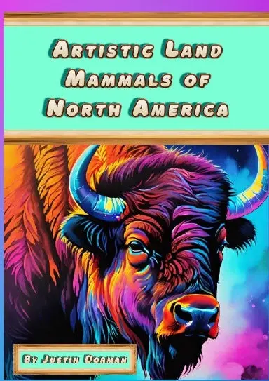 Artistic Land Mammals Of North America 1