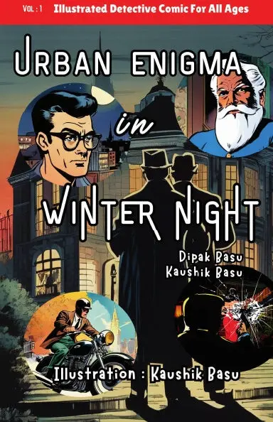 A Detective Graphics Novel - Urban Enigma In Winter Night 1