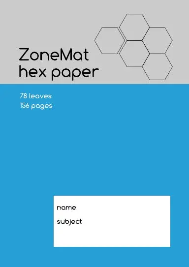 Zonemat Hex Paper 1