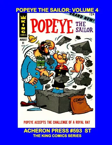 Popeye The Sailor Volume 4 Softcover Standard Color 1