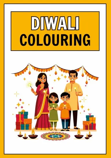Diwali Colouring Book 1