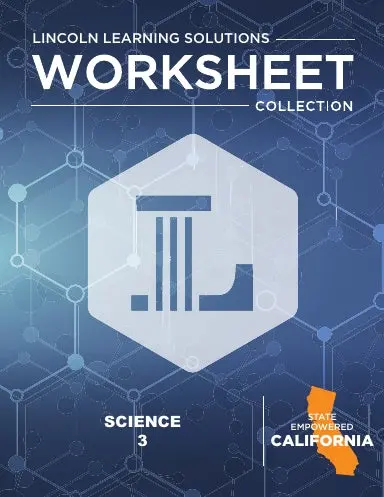 Ca Science 3 - Worksheet Collection 1