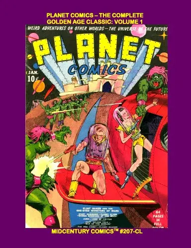 Planet Comics - The Complete Golden Age Classic: Volume 1 (Coil) 1