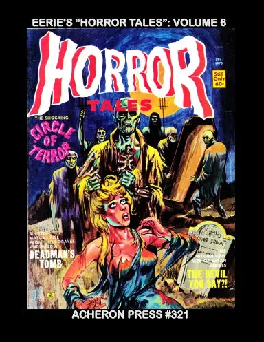 Eerie's "Horror Tales" Volume 6 Softcover B&W 1