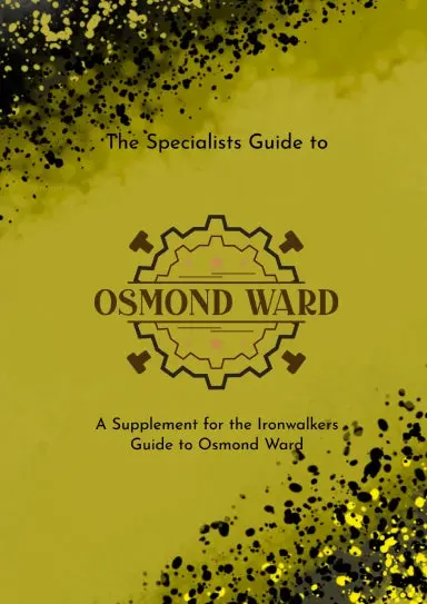 The Specialists Guide To Osmond Ward 1E 1