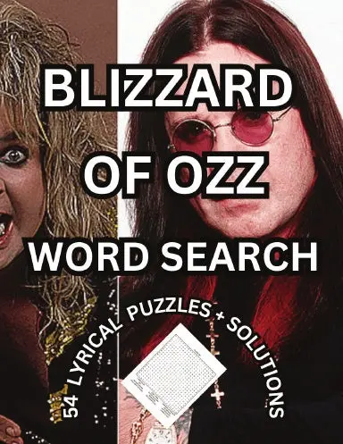 Blizzard Of Ozz Word Search 1